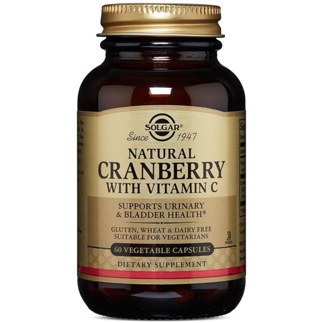 Solgar Cranberry Vitamin C Takviye Edici Gıda 60 Kapsül - 1