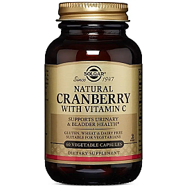 Solgar Cranberry Vitamin C Takviye Edici Gıda 60 Kapsül - Solgar