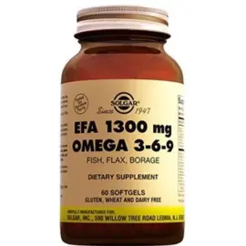 Solgar Efa Omega 3-6-9 Takviye Edici Gıda 1300mg/60Kapsül - Solgar