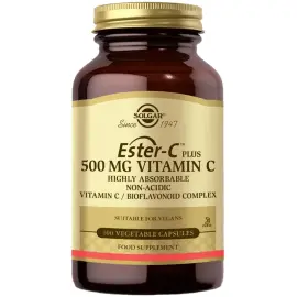 Solgar Ester-C Plus Vitamin C Takviye Edici Gıda 500mg/100 Kapsül - Solgar