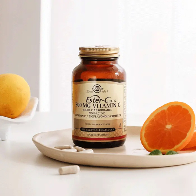 Solgar Ester-C Plus Vitamin C Takviye Edici Gıda 500mg/50 Kapsül - 2