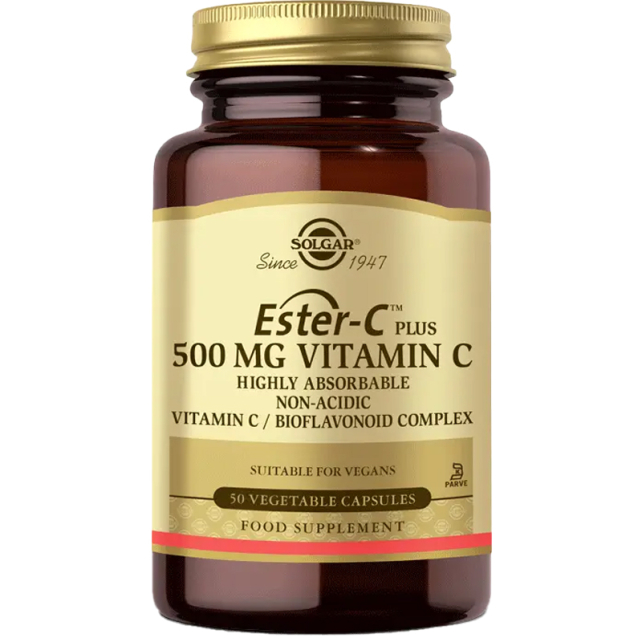 Solgar Ester-C Plus Vitamin C Takviye Edici Gıda 500mg/50 Kapsül - 1