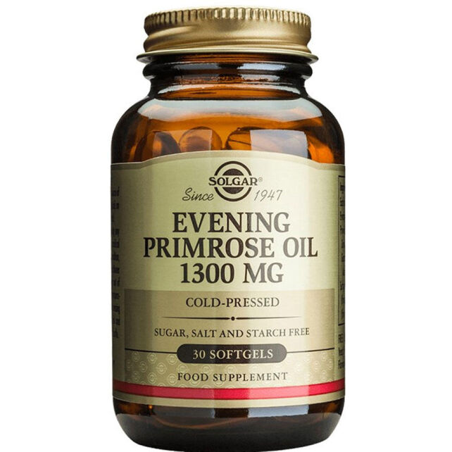 Solgar Evening Primrose Oil Takviye Edici Gıda 1300mg/30 Tablet - 1