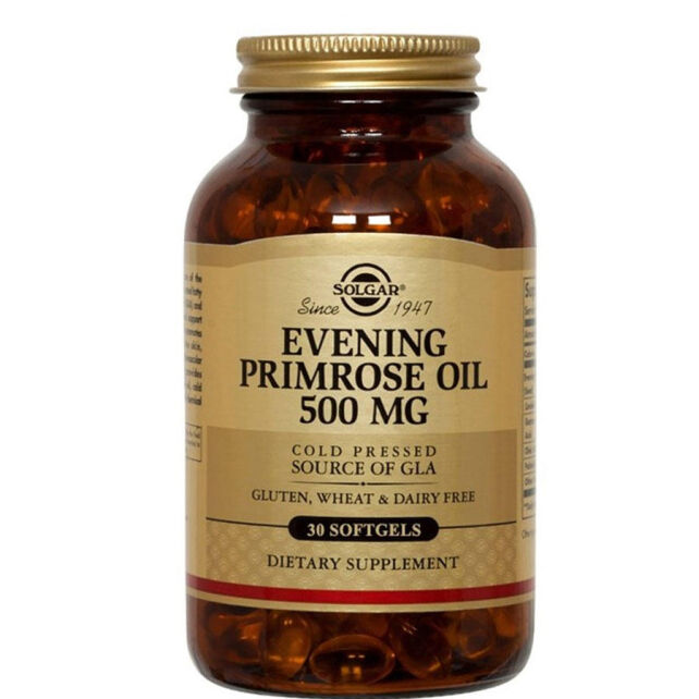 Solgar Evening Primrose Oil Takviye Edici Gıda 500mg/60 Tablet - 1