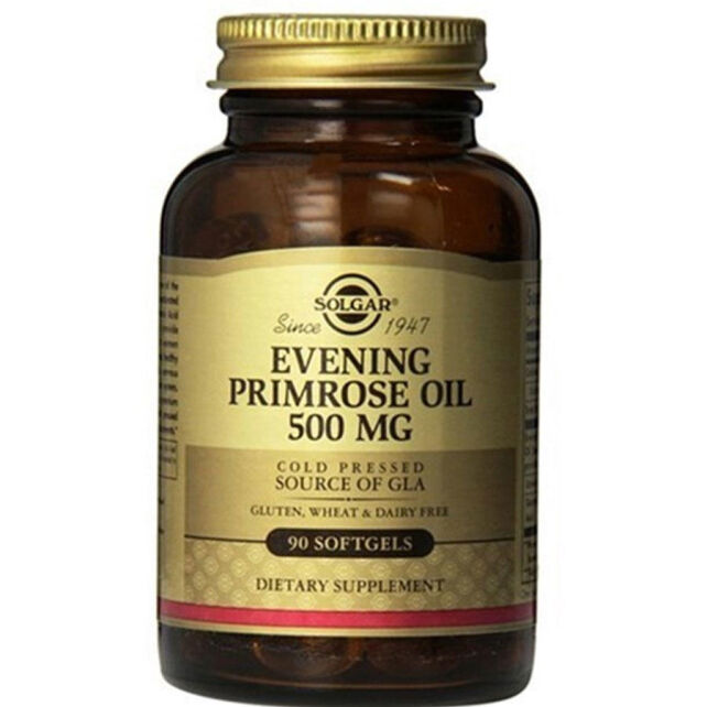 Solgar Evening Primrose Oil Takviye Edici Gıda 500mg/90 Tablet - 1