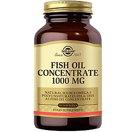 Solgar Fish Oil Concentrate Takviye Edici Gıda 1000mg/60 Softjel - Solgar