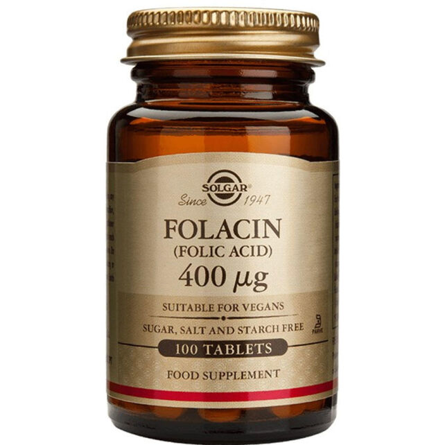 Solgar Folacin Takviye Edici Gıda 400 Mg/ 100Kapsül - 1