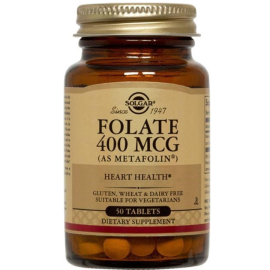 Solgar Folate Metafolin Takviye Edici Gıda 400mcg/50 Tablet - Solgar