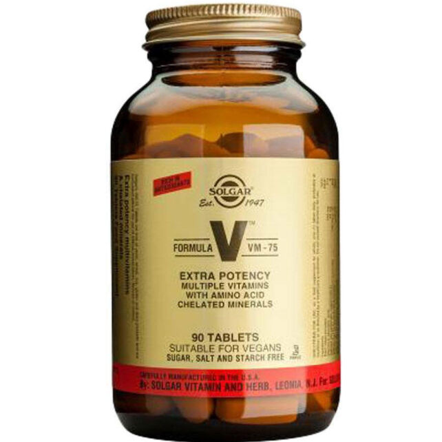 Solgar Formula VM- 75 Takviye Edici Gıda 90 Tablet - 1