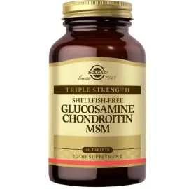 Solgar Glucosamine Chondroitin MSM Takviye Edici Gıda 60 Tablet - Solgar