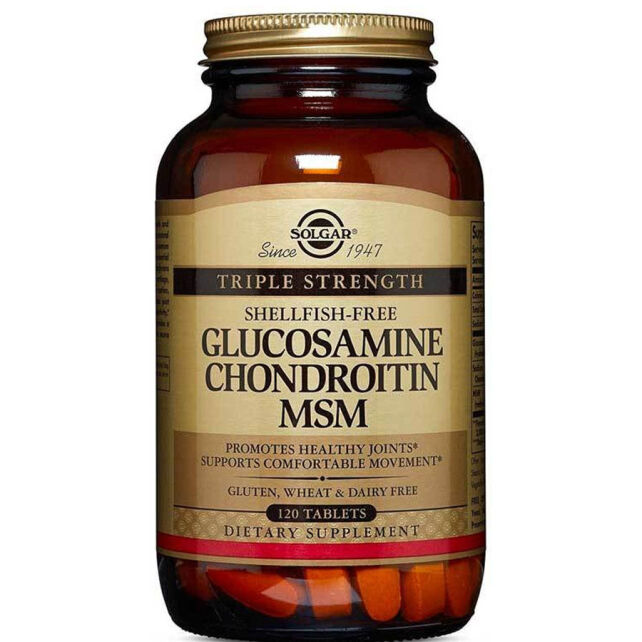 Solgar Glucosamine Chondroitin Takviye Edici Gıda 120 Tablet - 1