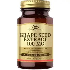Solgar Grape Seed Extract Takviye Edici Gıda 100mg/30 Kapsül - Solgar