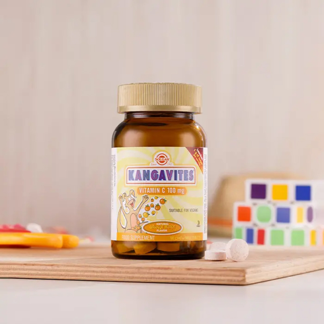 Solgar Kangavites Vitamin C - Takviye Edici Gıda 100mg / 90 Tablet - 2