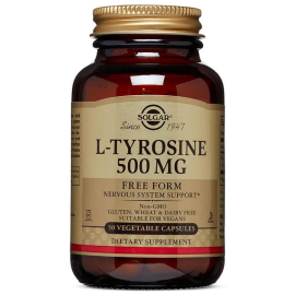 Solgar L-Tyrosine 500 MG Takviye Edici Gıda 50 Kapsül - Solgar