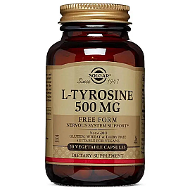 Solgar L-Tyrosine 500mg Takviye Edici Gıda 50 Kapsül - Solgar