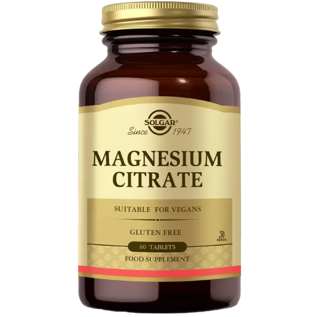 Solgar Magnesium Citrate Takviye Edici Gıda 60Tablet - 1