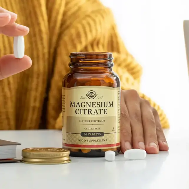 Solgar Magnesium Citrate Takviye Edici Gıda 60Tablet - 2