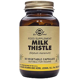 Solgar Milk Thistle 100mg Takviye Edici Gıda 50 Kapsül - Solgar
