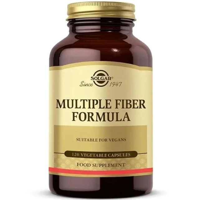 Solgar Multiple Fiber Formula - Takviye Edici Gıda 120 Kapsül - 1