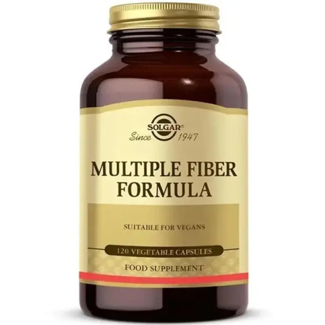 Solgar Multiple Fiber Formula - Takviye Edici Gıda 120 Kapsül - 1