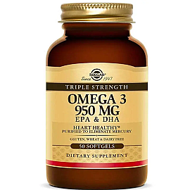 Solgar Omega 3 Takviye Edici Gıda 950mg/50 Kapsül - Solgar
