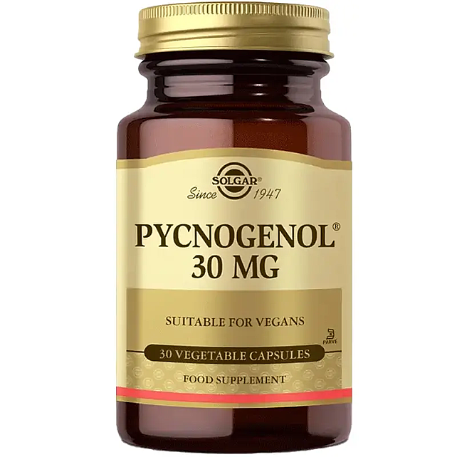 Solgar Pycnogenol 30mg Takviye Edici Gıda 30 Kapsül - 1