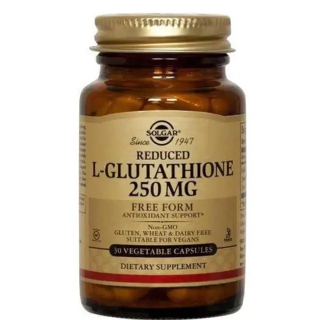 Solgar Reduced L-Glutathione Takviye Edici Gıda 250mg/30 Kapsül - 1
