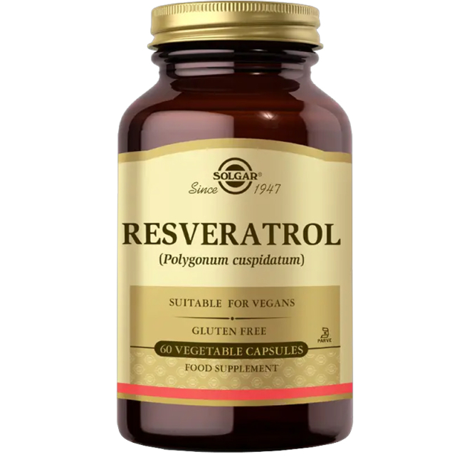 Solgar Resveratrol Takviye Edici Gıda 60 Kapsül - 1
