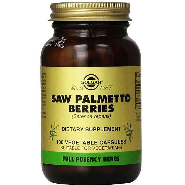 Solgar Saw Palmetto Berries Takviye Edici Gıda 100 Kapsül - 1