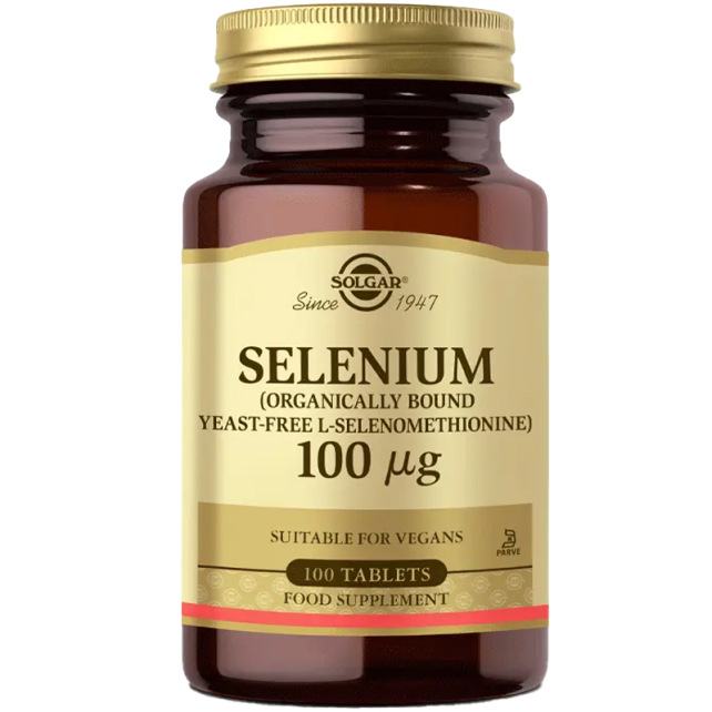 Solgar Selenium Takviye Edici Gıda 100mcg/100 Kapsül - 1