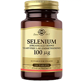 Solgar Selenium Takviye Edici Gıda 100mcg/100 Kapsül - Solgar