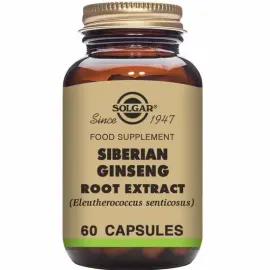 Solgar Siberian Ginseng Root Extract Takviye Edici Gıda 60 Kapsül - Solgar