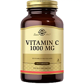 Solgar Vitamin C Takviye Edici Gıda 1000mg 90 Kapsül - Solgar