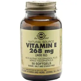 Solgar Vitamin E 400 IU Takviye Edici Gıda 50 Kapsül  - Solgar