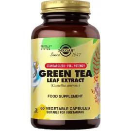 Solgar Green Tea Leaf Extract Takviye Edici Gıda 60 Kapsül - 1