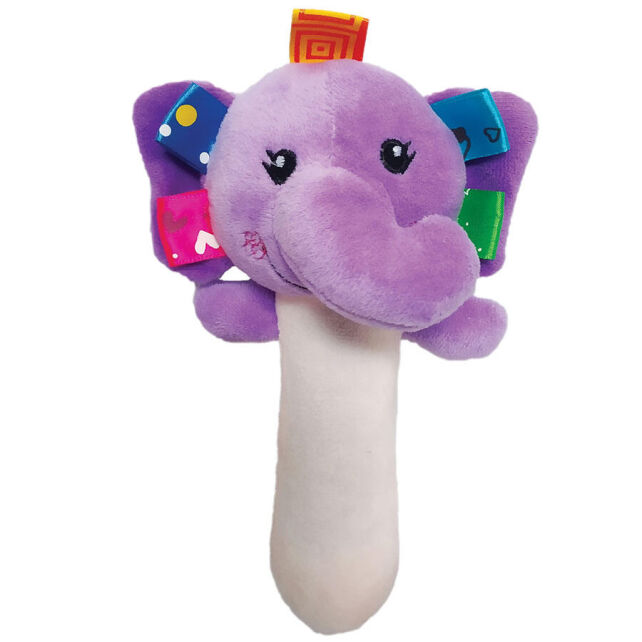 Sozzy Toys Çıngıraklı Sık Sık Oyuncak - Fil - 1