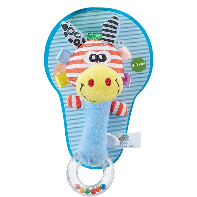 Sozzy Toys Halkalı Zürafam Oyuncak - 1