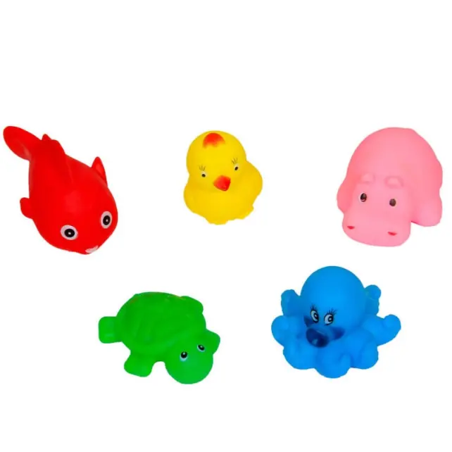 Sozzy Toys Neşeli Banyo Oyuncakları 5 Adet - 1