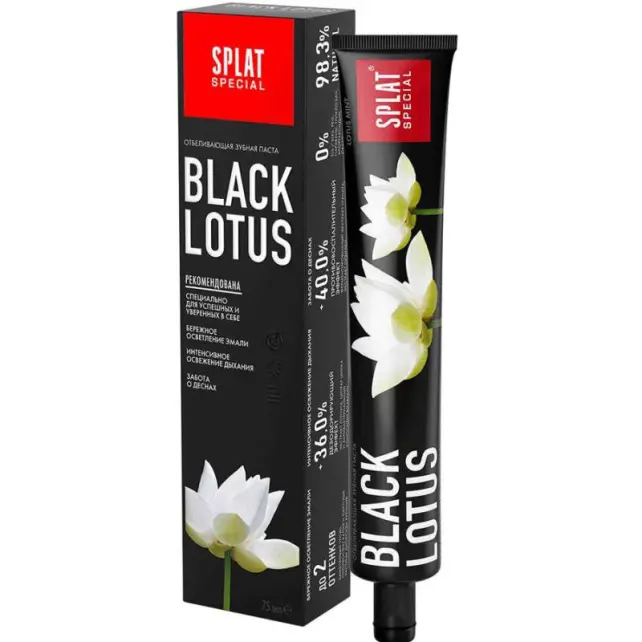 Splat Black Lotus Diş Macunu 75ml - 1