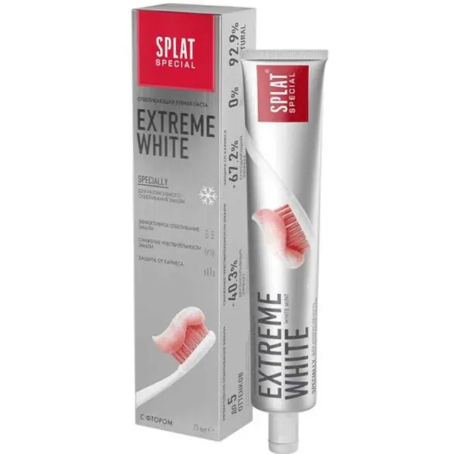 Splat Extreme White Diş Macunu 75ml - 1