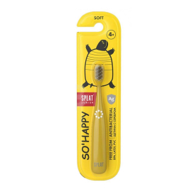 Splat Junior So Happy - Çocuk Diş Fırçası Soft - Sarı 4+ Yaş - Splat