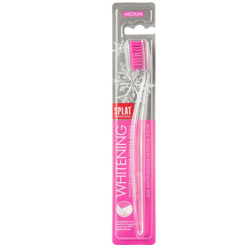 Splat Whitening Diş Fırçası Medium Pembe Splat Whitening Diş Fırçası Medium Pembe