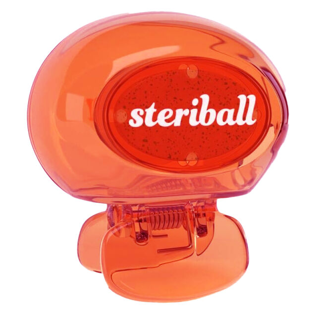 Steriball Hijyenik Diş Fırçası Saklama Kabı - Kırmızı - 1