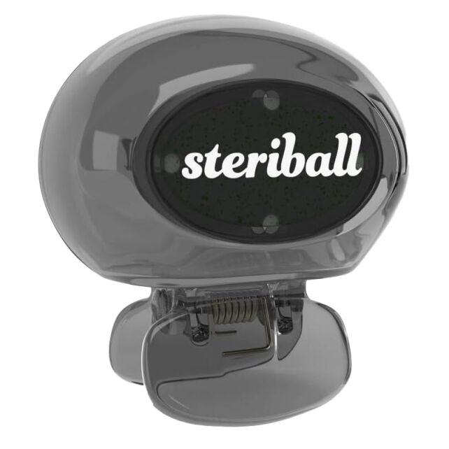 Steriball Hijyenik Diş Fırçası Saklama Kabı - Siyah - 1