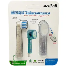 Steriball Yedek Başlık ve Hijyenik Koruyucu Kap - Steriball