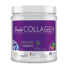 Suda Collagen Probiotic Watermelon - Takviye Edici Gıda Karpuz Aromalı 300g - Suda Collagen