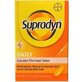 Supradyn All Day 30 Tablet Takviye Edici Gıda - Supradyn