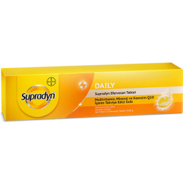 Supradyn All Day Efervesan Koenzim Q10 Takviye Edici Gıda 15 Tablet - Supradyn