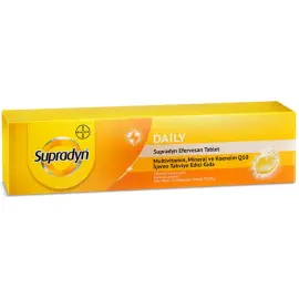 Supradyn All Day Efervesan Koenzim Q10 Takviye Edici Gıda 15 Tablet - Supradyn