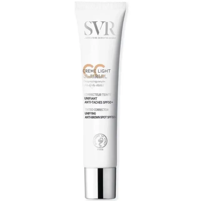 Svr Clairial CC Creme SPF 50+ Renkli Bakım Kremi Light 40ml - 1